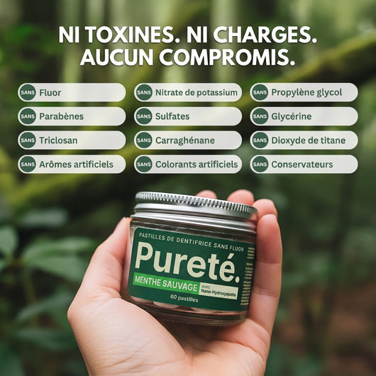 Sans fluor, sans parabènes, sans sulfates : la liste complète